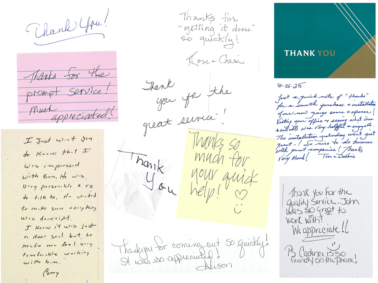 Thank you<span class="yellowtxt"> To All Our Amazing Customers!</span>